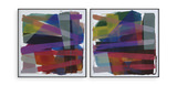 Vivacious Abstract Framed Prints Set/2 thumbnail 1