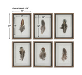 Birds Of A Feather Framed Prints Set/6 thumbnail 5