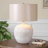 Georgios Textured Ceramic Lamp thumbnail 5
