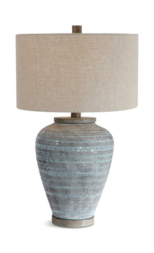 Pelia Light Aqua Table Lamp