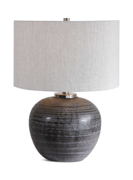 Mikkel Charcoal Table Lamp
