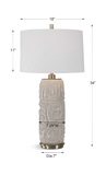Zade Warm Gray Table Lamp thumbnail 6