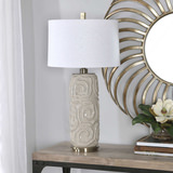 Zade Warm Gray Table Lamp thumbnail 3