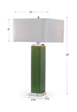 Aneeza Tropical Green Table Lamp thumbnail 3