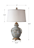 Cancello Blue Glaze Lamp thumbnail 3