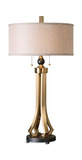 Selvino Brushed Brass Table Lamp thumbnail 1