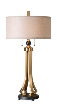 Selvino Brushed Brass Table Lamp