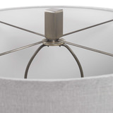 Vilminore Gray Glass Table Lamp thumbnail 2