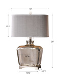 Molinara Mercury Glass Table Lamp thumbnail 3
