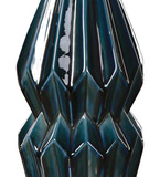 Prussian Blue Ceramic Lamp thumbnail 3