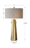 Maris Gold Table Lamp thumbnail 5