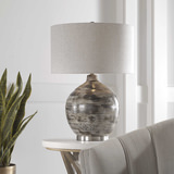 Tamula Distressed Ivory Table Lamp thumbnail 4