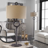 Ferro Cast Iron Table Lamp thumbnail 4