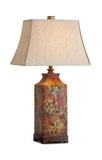 Colorful Flowers Table Lamp thumbnail 2