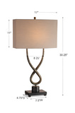 Talema Aged Silver Lamp thumbnail 3