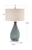 Atlantica Ocean Blue Lamp thumbnail 4