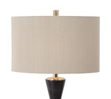 Alastair Black Marble Table Lamp thumbnail 5