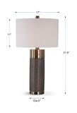 Brannock Bronze Table Lamp thumbnail 2