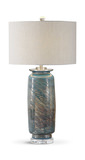 Olesya Swirl Glass Table Lamp thumbnail 1