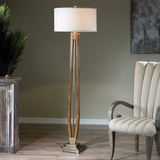 Boydton Burnished Wood Floor Lamp thumbnail 5