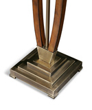 Boydton Burnished Wood Floor Lamp thumbnail 3