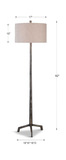Ivor Cast Iron Floor Lamp thumbnail 4