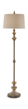 Vetralla Silver Bronze Floor Lamp