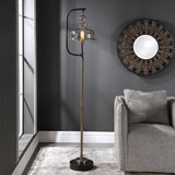 Elieser Industrial Floor Lamp thumbnail 7