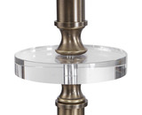 Maud Aged Black Floor Lamp thumbnail 5