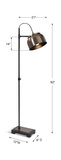 Bessemer Industrial Floor Lamp thumbnail 3