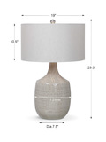 Felipe Gray Table Lamp thumbnail 7