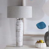 Lenta White Table Lamp thumbnail 8