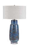 Magellan Blue Table Lamp thumbnail 1