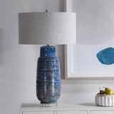 Magellan Blue Table Lamp thumbnail 7