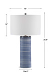 Montauk Striped Table Lamp thumbnail 6