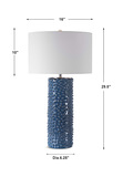 Ciji Blue Table Lamp thumbnail 7