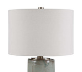 Callais Crackled Aqua Table Lamp thumbnail 7