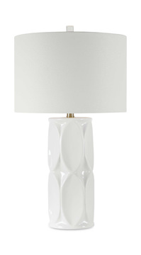 Sinclair White Table Lamp