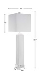 Bennett White Buffet Lamp thumbnail 5