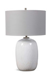 Winterscape White Glaze Table Lamp thumbnail 5