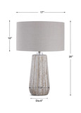 Pikes Stone-Ivory Table Lamp thumbnail 4