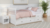 Chanhassen Twin Captains Bed - White thumbnail 5