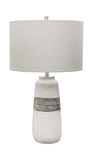 Comanche White Crackle Table Lamp thumbnail 6