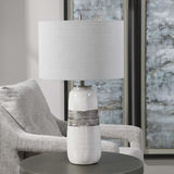 Comanche White Crackle Table Lamp thumbnail 8