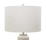 Comanche White Crackle Table Lamp thumbnail 7
