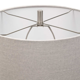 Comanche White Crackle Table Lamp thumbnail 4