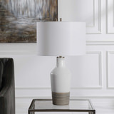 Dakota White Crackle Table Lamp thumbnail 12