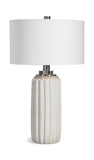 Azariah White Crackle Table Lamp thumbnail 5