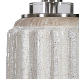 Azariah White Crackle Table Lamp thumbnail 2