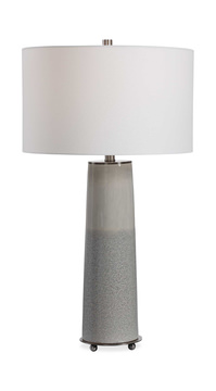Abdel Gray Glaze Table Lamp